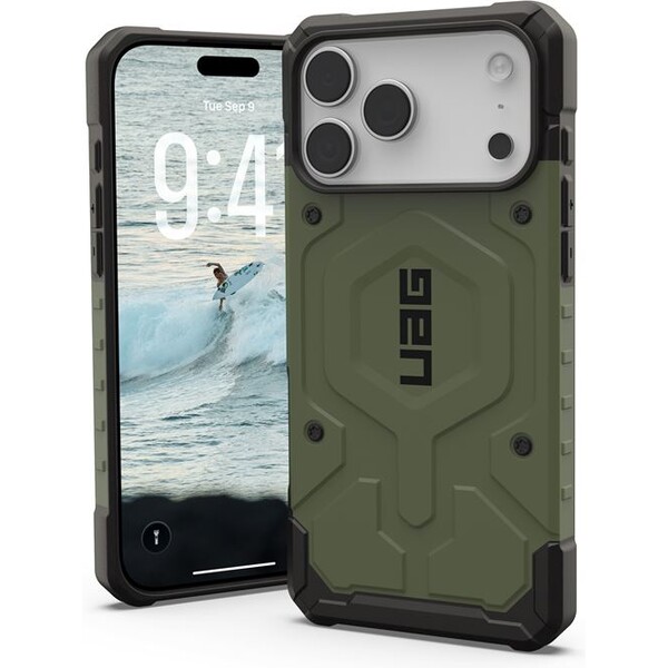 UAG Pathfinder Magsafe kryt iPhone 17 Pro Max zelený