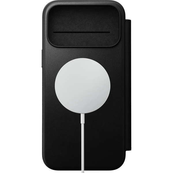 Nomad Modern Leather Folio MagSafe kožené pouzdro iPhone 18 Pro Max Black - Pouzdra - Obrázek 933fe897dd3146e7a278b14b1006fbf8