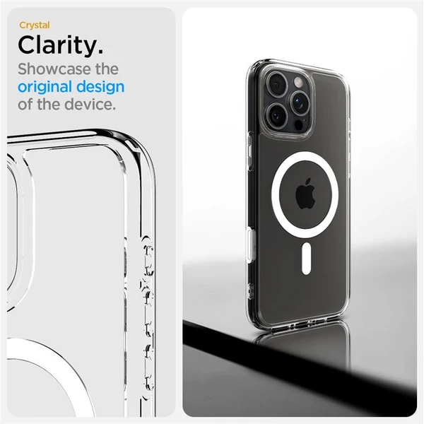 Spigen Ultra Hybrid T MagSafe kryt iPhone 16 Pro bílý - Pouzdra - Obrázek 93476938dc6d460fbce58fcd430bd9e6