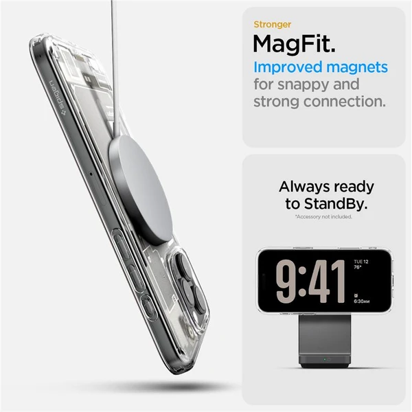 Spigen Ultra Hybrid MagSafe kryt iPhone 16 Pro zero one natural titanium - Pouzdra - Obrázek 935498296cad42e99127b65569c6d180
