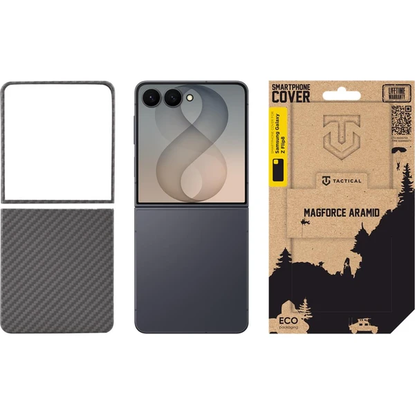 Tactical MagForce Aramid kryt Samsung Galaxy Z Flip8 černý - Pouzdra - Obrázek 9365818d013d4a9788c2b9a17a2a6ca0