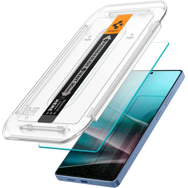 Spigen Glass tR EZ Fit HD sklo Samsung Galaxy S25 Ultra čiré (2 ks) - Ochranné folie a skla - Obrázek 9377f16e032c488d944fb0504c3afdcd
