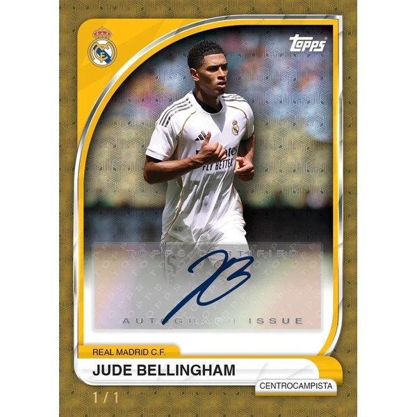 Fotbalové karty Topps 2025/26 Real Madrid Collector Tin - Fotbalové karty - Obrázek 937M000K01