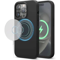 ELAGO silikonový kryt s MagSafe pro iPhone 14 Pro černý - Pouzdra