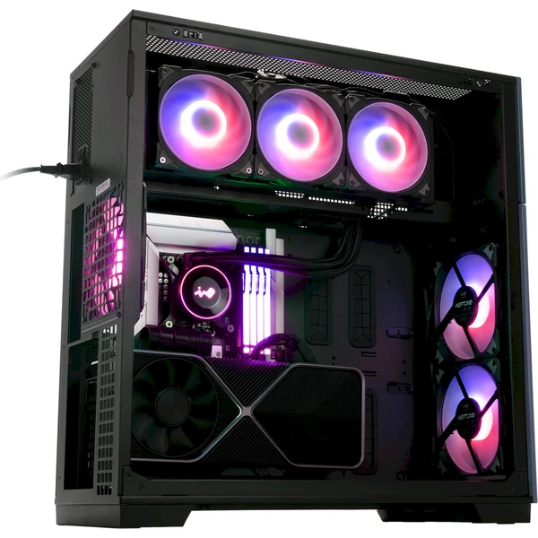 InWin F5 černá - Počítačové skříně - Obrázek 93HO000K01