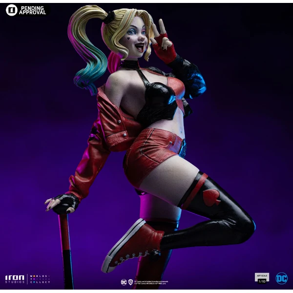 Soška Iron Studios Art Scale 1/10 DC Comics - Harley Quinn (Gotham City Sirens) - Sochy a sošky - Obrázek 93Z8000N01