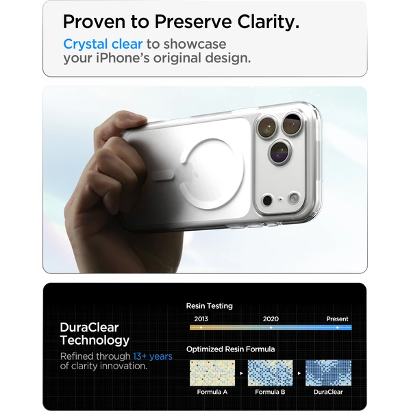 Spigen Ultra Hybrid MagSafe kryt iPhone 18 Pro Max/17 Pro Max clear white - Pouzdra - Obrázek 93b3f65e6d064ce3a565067db65f1ba8