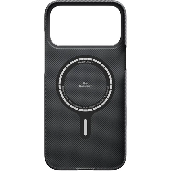Pitaka Ultra-Slim Case MagSafe kryt iPhone 17 Pro Max Black/Grey - Pouzdra - Obrázek 93ce78b6ed17435798d75372ee09225c