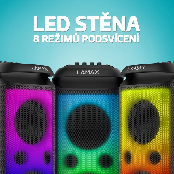 LAMAX PartyKing1 Max reproduktor - Reproduktory - Obrázek 93ddcd2e762142618ff9d1724d74175d