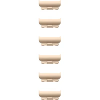 Apple Watch 49/46/45/44mm sada zlatého článkového tahu - Řemínky