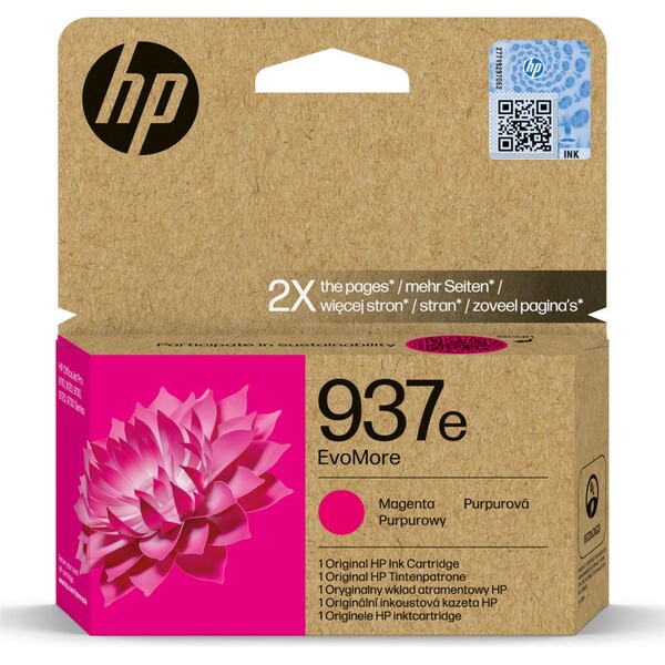 HP 4S6W7NE č. 937e Purpurová