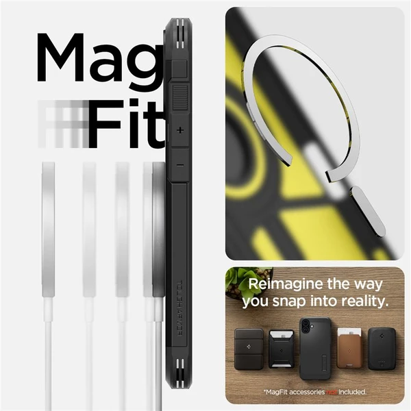 Spigen Tough Armor MagSafe kryt iPhone 16 Plus black - Pouzdra - Obrázek 94163ae2aeab4f6ea55b54805db16a19