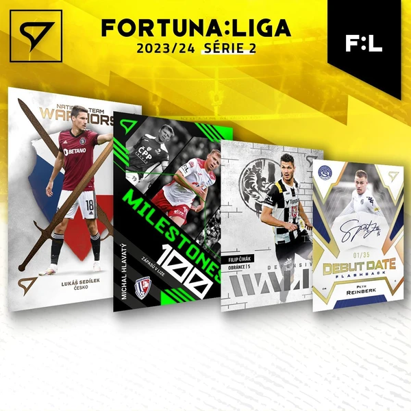 Fotbalové karty SportZoo Starter pack FORTUNA:liga 2023/24 - 2. série - Fotbalové karty - Obrázek 9423000K01