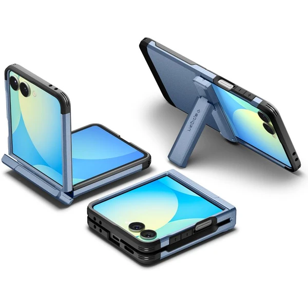 Spigen Tough Armor Pro MagSafe kryt Samsung Galaxy Z Flip7 světle modrý - Pouzdra - Obrázek 9435ecd66c2849199008686d34533702