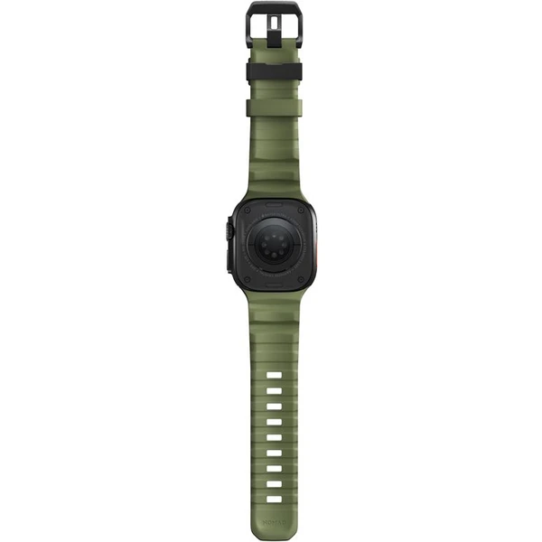 Nomad Rocky Point Band řemínek Apple Watch 49/45/44/42mm černý/tmavě zelený - Řemínky - Obrázek 943ec8af0eb2428fad652a8ec29b99dc