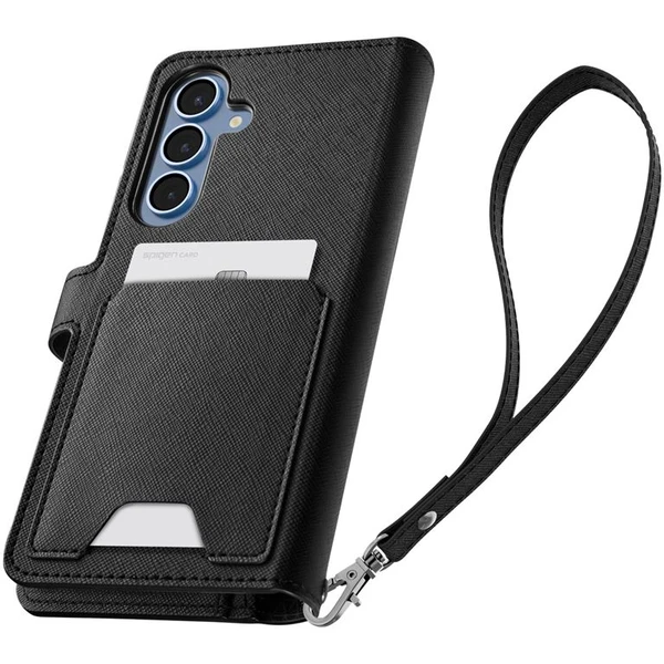 Spigen Wallet S pouzdro Samsung Galaxy S25+ černé - Pouzdra - Obrázek 9451079f02e24fbbb72ebb4a642710da