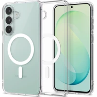 Spigen Ultra Hybrid MagSafe kryt Samsung Galaxy S26 FE clear/white - Pouzdra