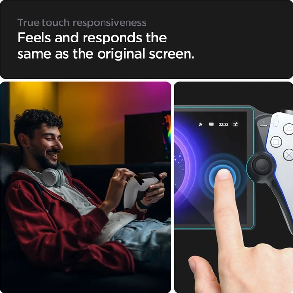 Spigen Glass tR EZ Fit PlayStation Portal - Ochranné folie a skla - Obrázek 9463000N01
