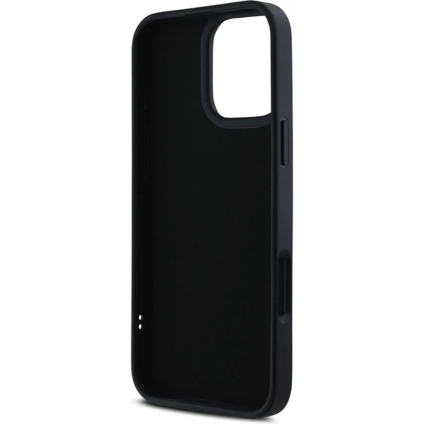 Karl Lagerfeld 3D Rubber Glitter Logo kryt iPhone 16 Pro Max černý - Pouzdra - Obrázek 9470a14f847e4468bec1078113f63594