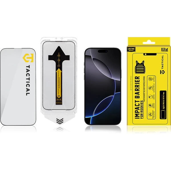 Tactical Impact Barrier for Rookies sklo s aplikátorem Apple iPhone 16 Pro Max - Ochranné folie a skla - Obrázek 948c6fdfa3d44e69b66d7bcdf94eed31