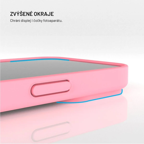 FIXED ReStory TPU recyklovaný kryt Apple iPhone 13 růžový - Pouzdra - Obrázek 9494e11458a646c9abbd75cb2f4d8273