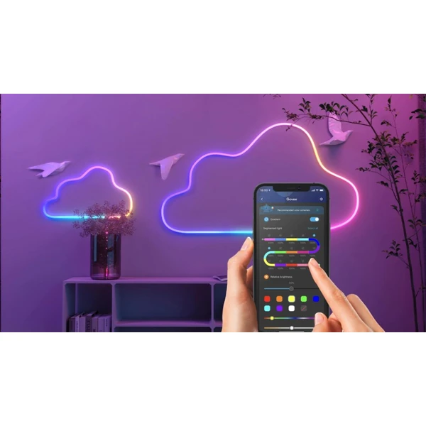 Govee Neon SMART ohebný LED pásek RGBIC, 2m - Chytrá osvětlení - Obrázek 94H4000J01