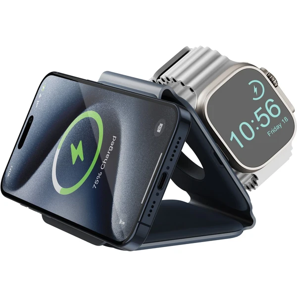 ENERGEA GoMag Trio Plus 3v1 MagSafe nabíječka modrá - Nabíječky - Obrázek 94J5000L01