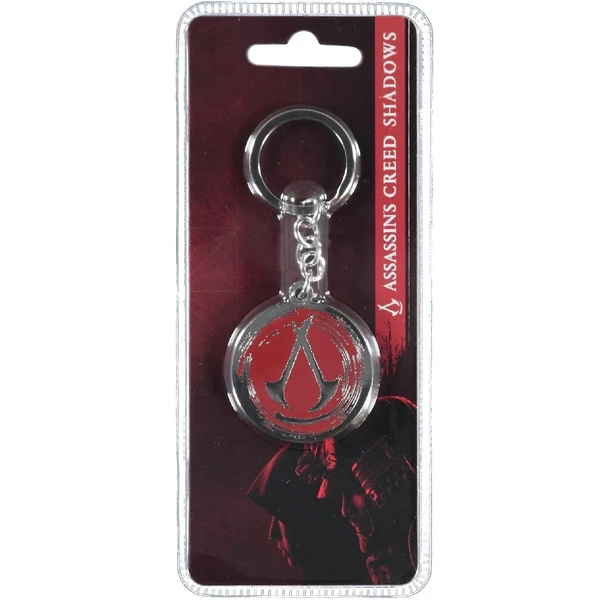 Klíčenka Assassin’s Creed Shadows - Round Logo - Klíčenky - Obrázek 94S8000J01