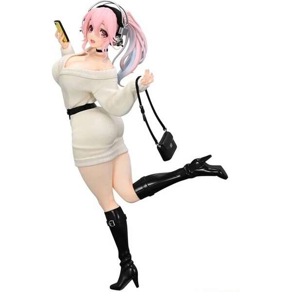 Furyu Super Sonico Trio-Try-iT PVC Soška Winter Memory Ver. 21 cm Vícebarevná