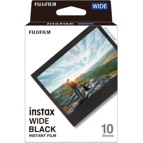 Fujifilm Instax Wide Black film (10 ks) - Filmy pro instantní fotoaparáty - Obrázek 94Z6000O01