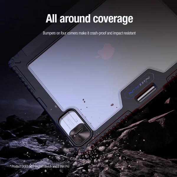 Nillkin Bumper PRO Protective Multi-angle pouzdro iPad Pro 12.9 (20/21/22) Air 13 (2024) černé - Pouzdra - Obrázek 94ad0bfe0a0a4eac84e628ccfe7bd1b2