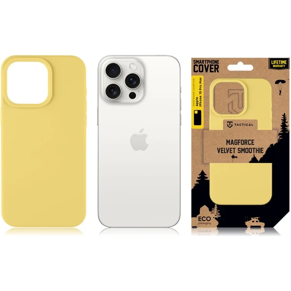 Tactical MagForce Velvet Smoothie Kryt pro Apple iPhone 15 Pro Max Banana - Pouzdra - Obrázek 94b6069299814bb89785dc459258029a