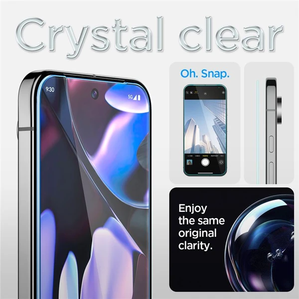Spigen Glass tR EZ Fit 2 Pack tvrzené sklo Google Pixel 9 Pro/Pixel 9 čiré - Ochranné folie a skla - Obrázek 94c02ce6ecca4ec89de4c9b9cdffaf4c