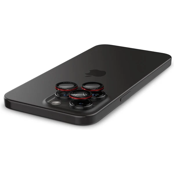Spigen Glass tR EZ Fit Optik Pro skla iPhone 17-14 Pro/17-14 Pro Max black/red (2 ks) - Ochranné folie a skla - Obrázek 94d811a2fd514bcf9cc260e499353815