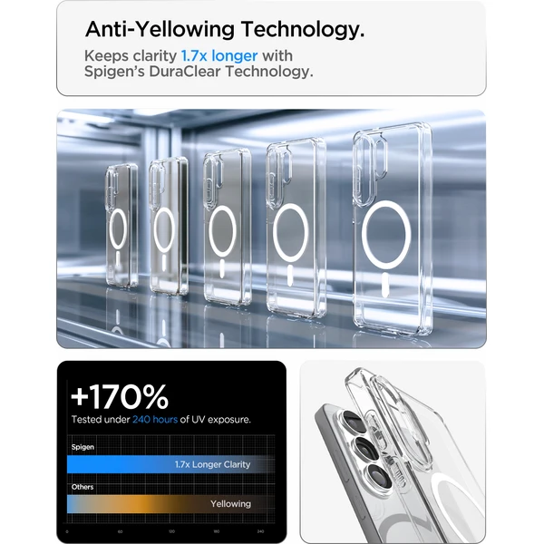 Spigen Ultra Hybrid MagSafe kryt Samsung Galaxy S26 Ultra bílý - Pouzdra - Obrázek 94dd74db967b4fec97e9b3237e65b422