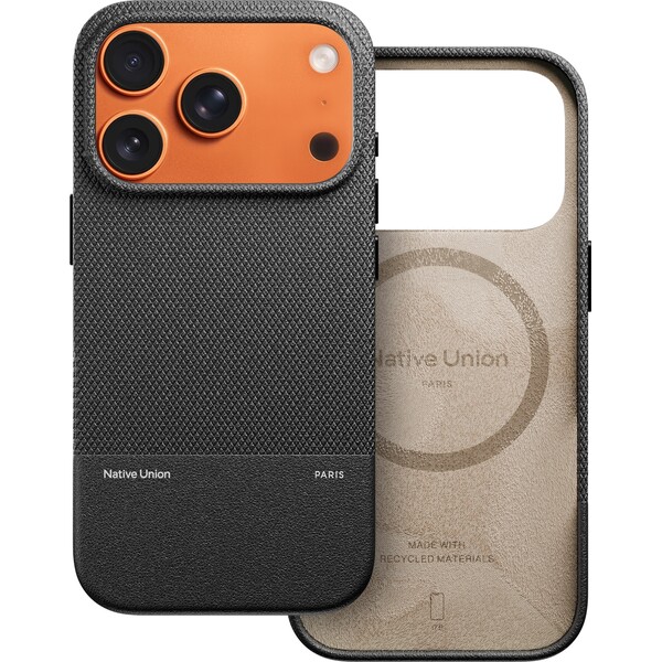 Native Union (RE)Classic MagSafe kryt z recyklovaného materiálu iPhone 17 Pro black