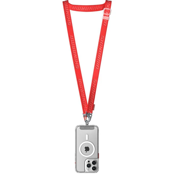 SKINARMA Scout Universal Lanyard popruh červený - Popruhy a crossbody - Obrázek 9501672a880043faa8831fdadcb17c26