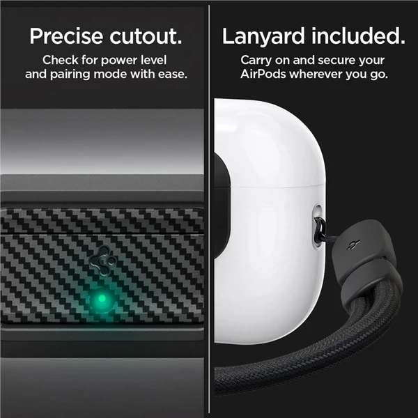 Spigen Lock Fit M pouzdro AirPods Pro (2nd/1st Gen) karbon - Pouzdra - Obrázek 951c3118ea984475a3bfcb937566bf27