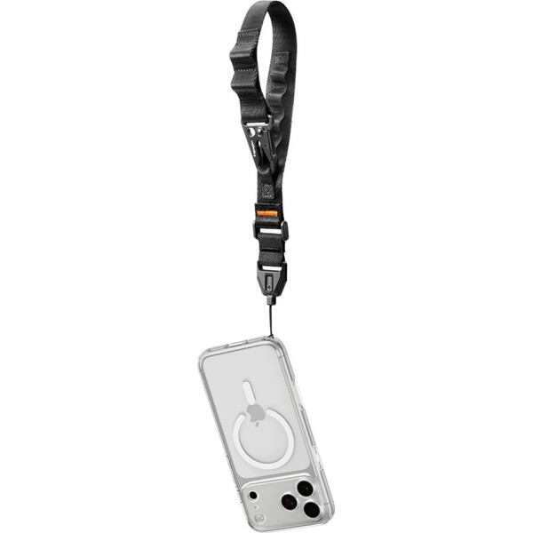Spigen Universal Wrist Lanyard Strap DA30S univerzální popruh černý