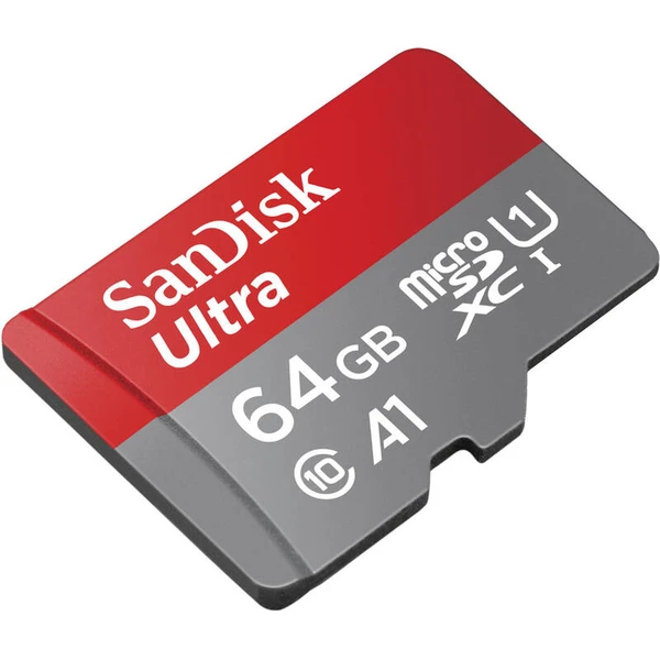 SanDisk MicroSDXC karta 64GB Ultra + adaptér - Paměťové karty - Obrázek 9532000P01