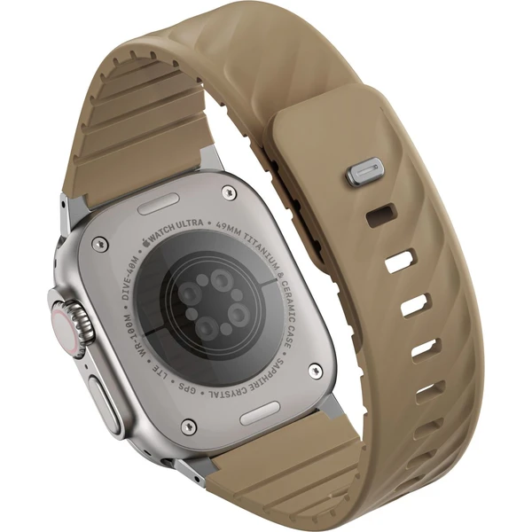 UNIQ Fluo Magnetický řemínek pro Apple Watch (49-40mm) Soft Sand - Řemínky - Obrázek 9554cdc98c3a448a8a0285d154560307