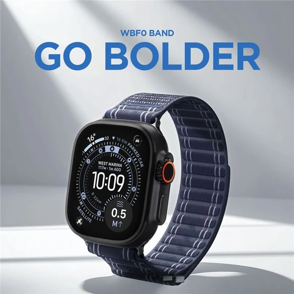 Spigen Fabric Band řemínek (hook-and-loop) Apple Watch 49/46/45/44mm námořně modrý - Řemínky - Obrázek 955f1903c3b44db2857ba98ddaac440f