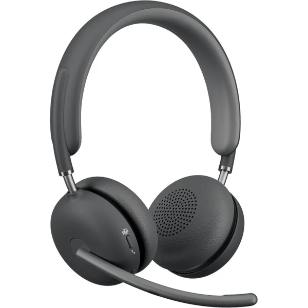 Logitech Zone Wireless 2 Teams bezdrátová sluchátka s přijímačem grafitová - Sluchátka - Obrázek 956F000L01