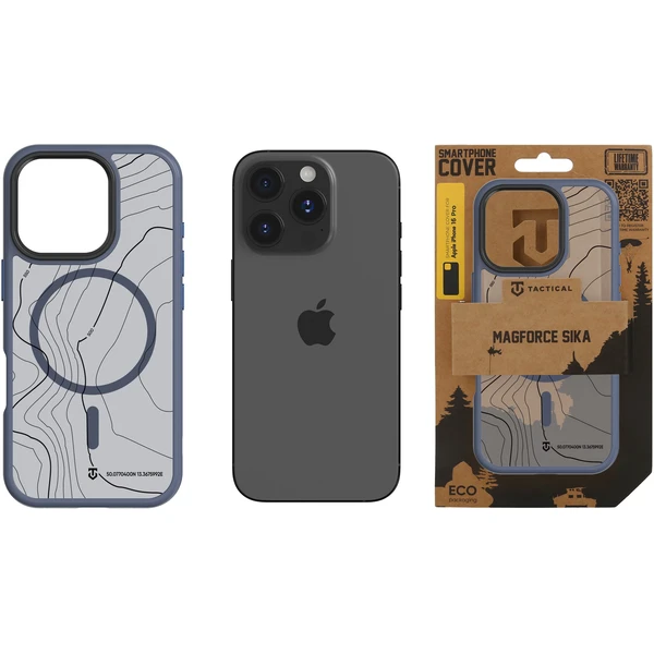 Tactical MagForce Hyperstealth Sika kryt iPhone 16 Pro Deep Blue - Pouzdra - Obrázek 956d6879a3a74b49b26ca74e1a1706ec