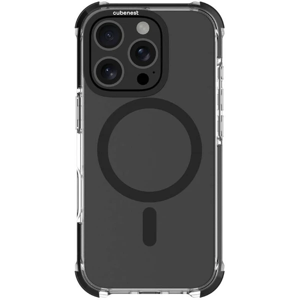 Cubenest MagPro Strong Guard kryt iPhone 16 Pro černý - Pouzdra - Obrázek 95DF000L01