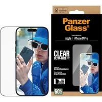 PanzerGlass® Ultra-Wide Fit sklo Apple iPhone 17 Pro s instalačním rámečkem - Ochranné folie a skla