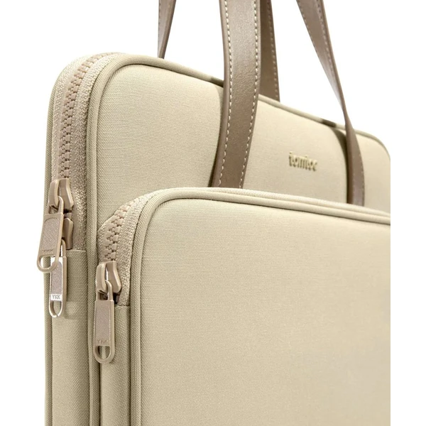 tomtoc Shoulder Bag 14" a 13" MacBook Pro / Air khaki - Brašny - Obrázek 95W0000601