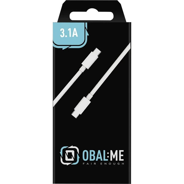 Obal:Me Fast Charge USB-C/USB-C napájecí kabel 1m bílý - Kabely a redukce - Obrázek 95c50562985b4ebd999dfc0f6ba39637