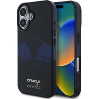 Oracle Red Bull Racing PC/TPU Two Bulls Magsafe kryt iPhone 16 modrý - Pouzdra