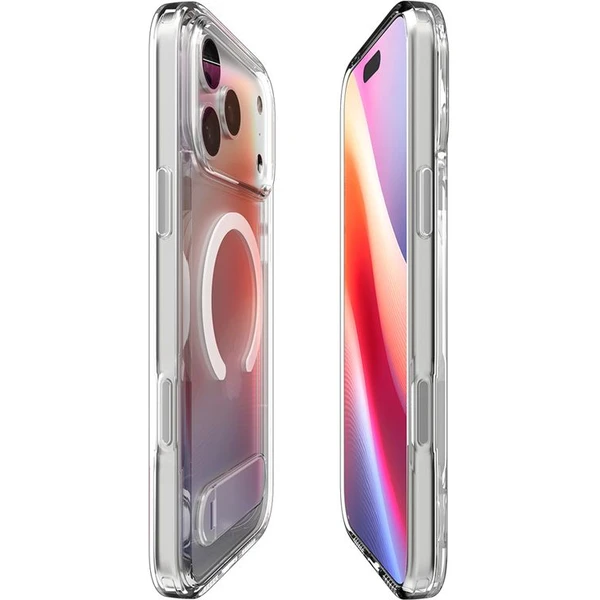 Spigen Ultra Hybrid S MagSafe kryt iPhone 17 Pro Max clear white - Pouzdra - Obrázek 95d6f41ff579418aa40b38ce254449dc
